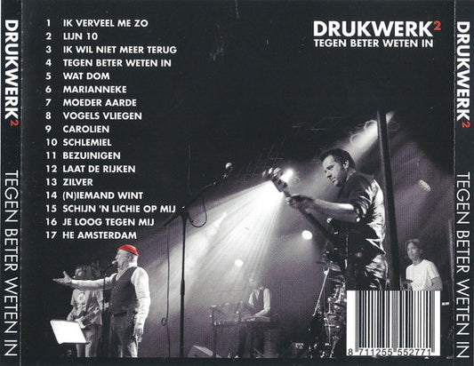 Drukwerk² : Tegen Beter Weten In (CD, Album)