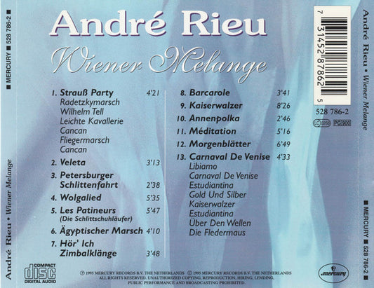 André Rieu : Wiener Melange (CD, Album)