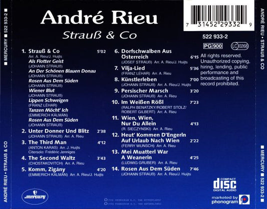 André Rieu : Strauß & Co (CD, Album, RE)