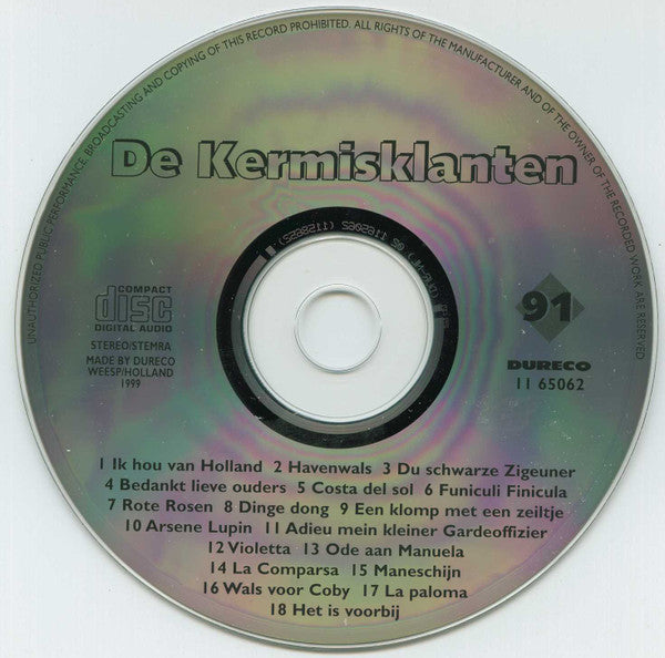 De Kermisklanten : De Kermisklanten (CD, Comp)