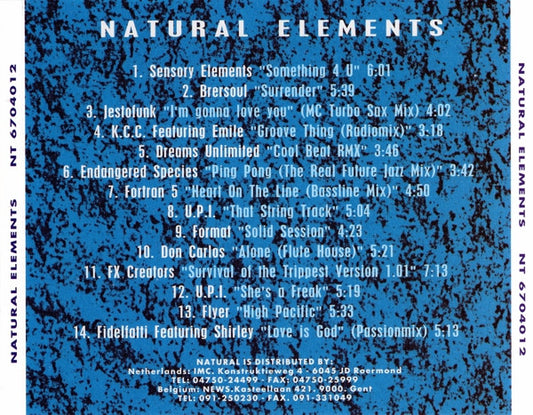 Various : Natural Elements (CD, Mixed)