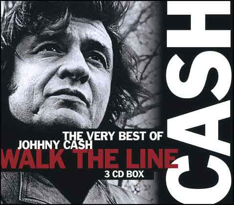 Johnny Cash : Walk The Line - The Very Best Of Johnny Cash (3xCD, Comp)