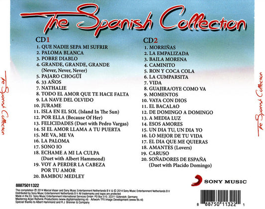 Julio Iglesias : The Spanish Collection (2xCD, Comp)