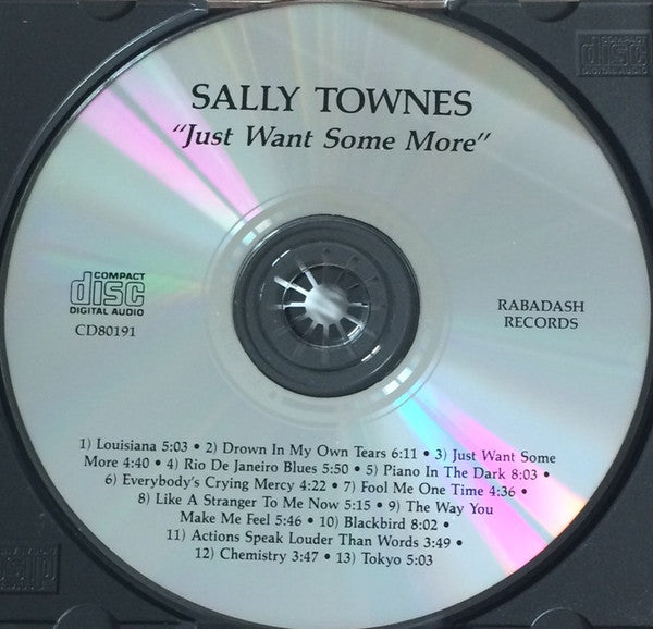 Sally Townes : Just Want Some More (CD, Album)