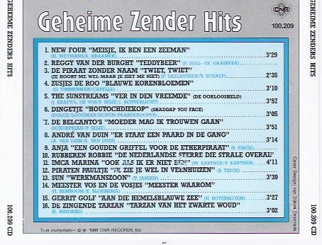 Various : Geheime Zender Hits (CD, Album, Comp)