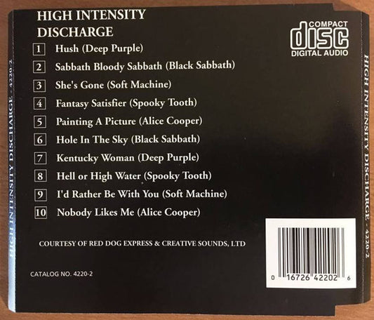 Various : High Intensity Discharge (CD, Album, Comp, M/Print)
