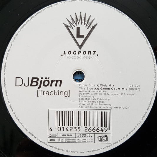 DJ Björn : Tracking (12")