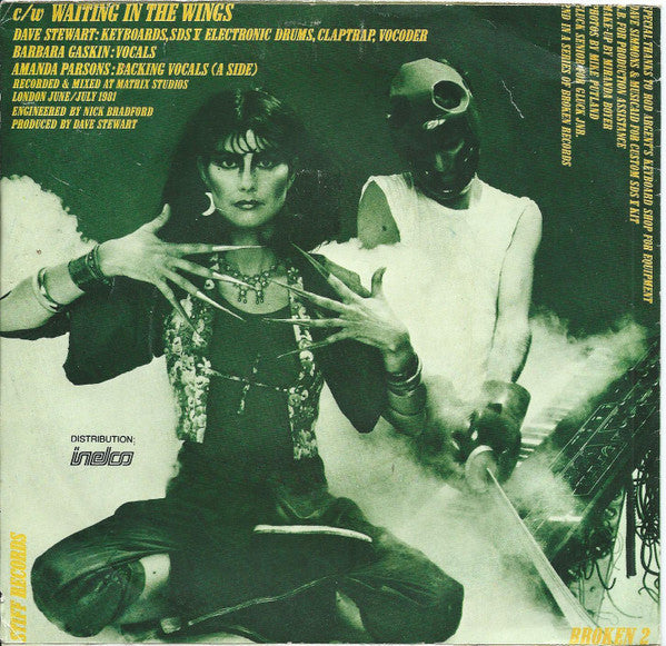 Dave Stewart & Barbara Gaskin : It's My Party (7", Single, Sol)