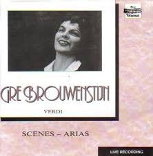 Gré Brouwenstijn, Giuseppe Verdi : Scenes - Arias (CD)