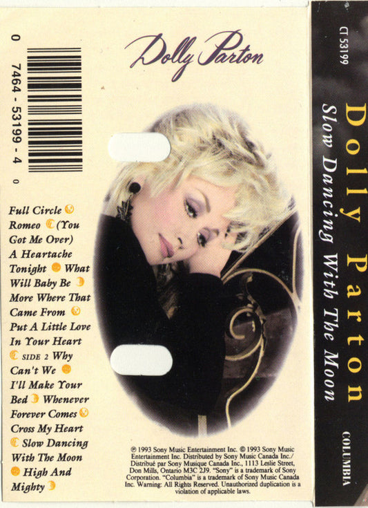 Dolly Parton : Slow Dancing With The Moon (Cass, Album, Dol)