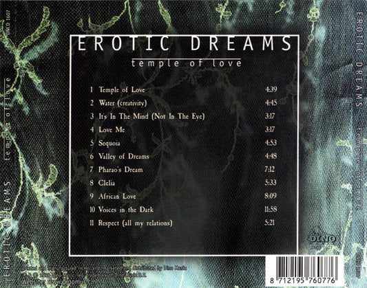 Erotic Dreams : Temple Of Love (CD, Album)