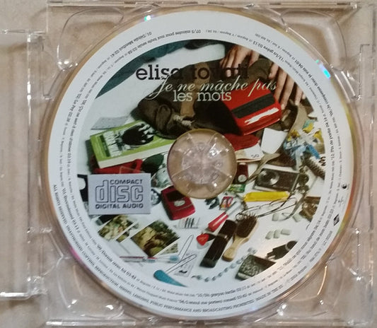 Elisa Tovati : Je Ne Mâche Pas Les Mots (CD, Album, Sup)