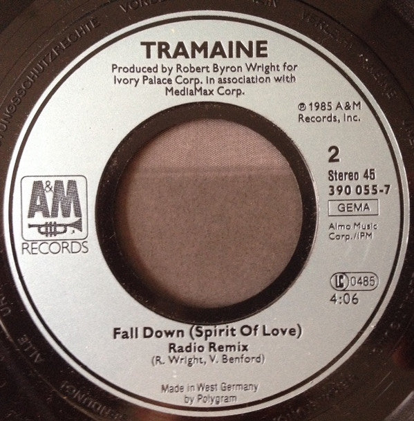 Tramaine : Fall Down (Spirit Of Love) (7", Single)