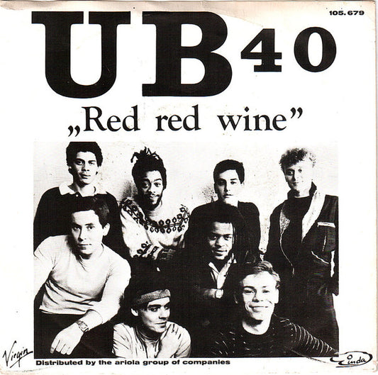 UB40 : Red Red Wine (7", Single)
