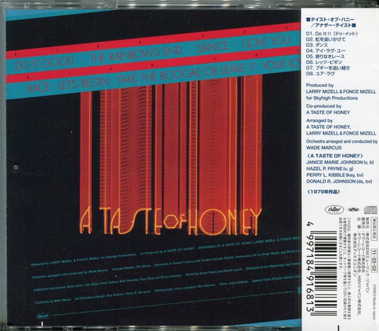 A Taste Of Honey : Another Taste (CD, Album, RE, RM)