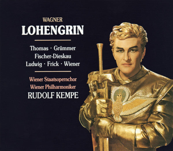 Richard Wagner / Wiener Philharmoniker / Wiener Staatsopernchor / Rudolf Kempe / Jess Thomas / Elisabeth Grümmer / Christa Ludwig / Dietrich Fischer-Dieskau / Gottlob Frick / Otto Wiener : Lohengrin (3xCD + Box)