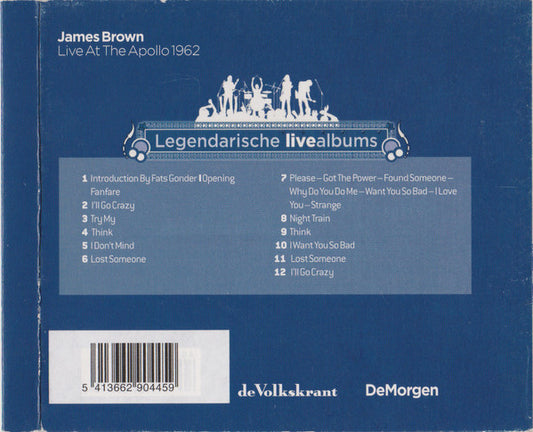 James Brown : Live At The Apollo (1962) Expanded Edition (CD, Album, RE, RM, RP, Sli)