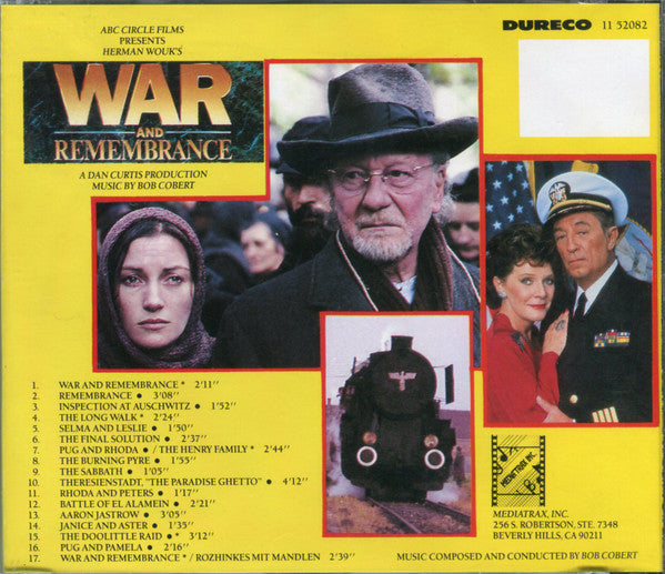 Robert Cobert : War And Remembrance (CD, Album)