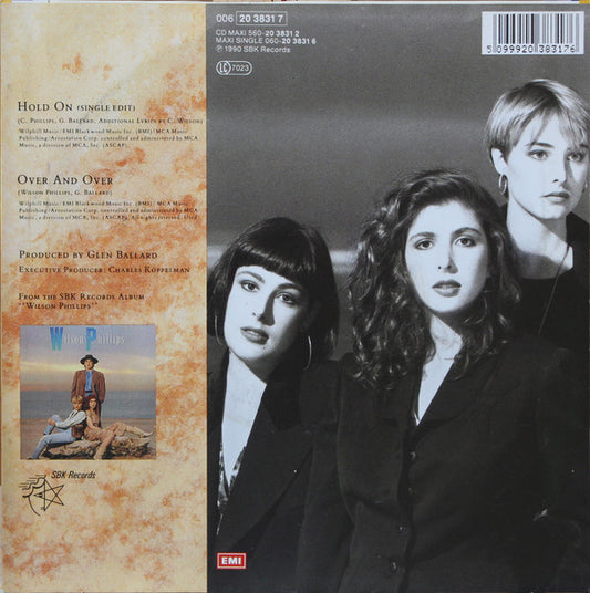Wilson Phillips : Hold On (7", Single)