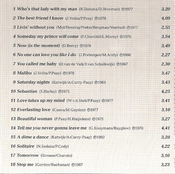 Patricia Paay : Good For Gold (CD, Comp)