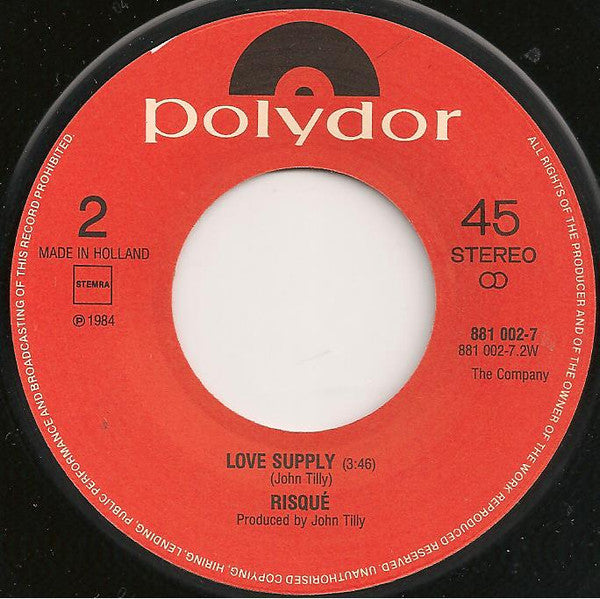 Risqué (2) : Jimmy Mack (7", Single)