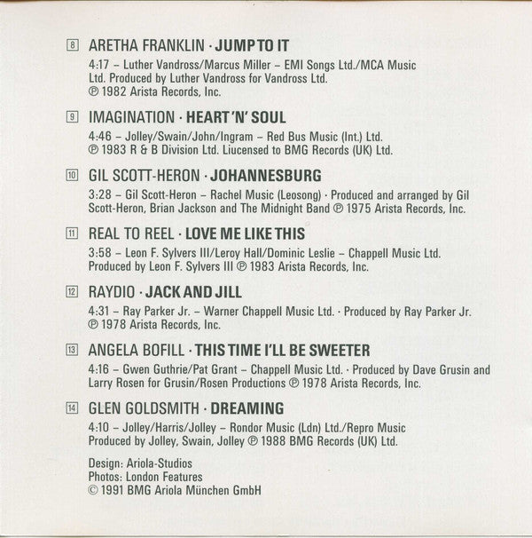 Various : Sweet Soul Dreams (CD, Comp)