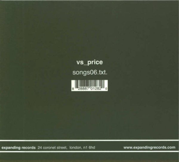 VS_Price : Songs06.txt (CD, Album)