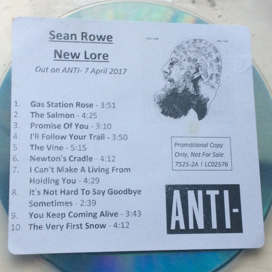 Sean Rowe : New Lore (CDr, Album, Promo)