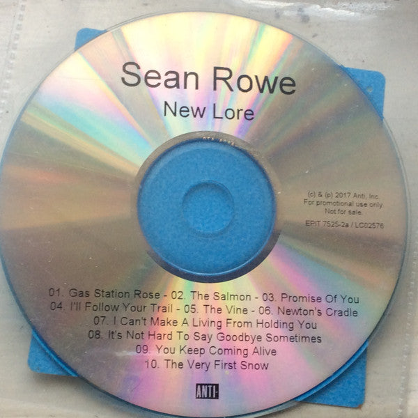 Sean Rowe : New Lore (CDr, Album, Promo)