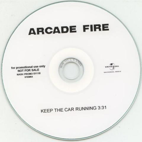 Arcade Fire : Keep The Car Running (CDr, Single, Promo)