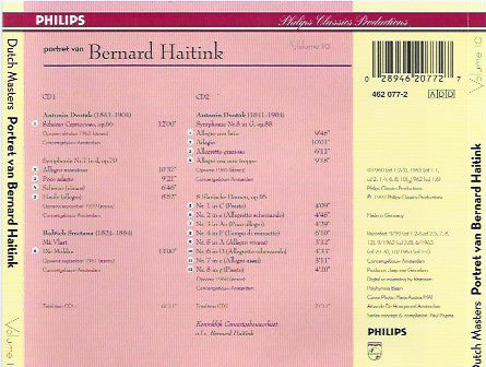Bernard Haitink : Portret van Bernard Haitink (2xCD, Comp)
