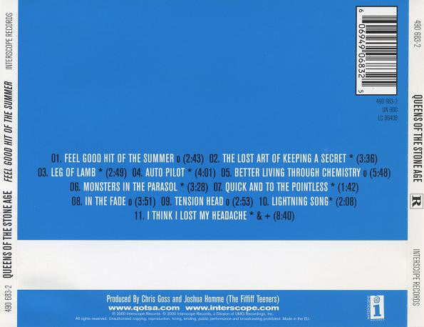 Queens Of The Stone Age : R (CD, Album, RE)