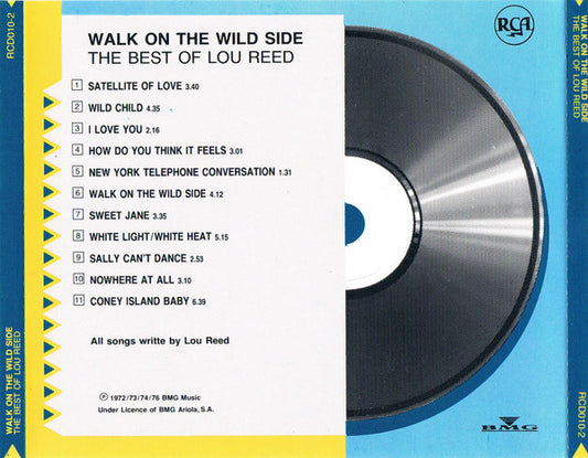 Lou Reed : Walk On The Wild Side - The Best Of Lou Reed (CD, Comp, RE)