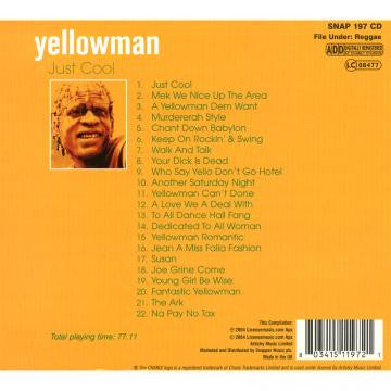 Yellowman : Just Cool (CD, Comp)