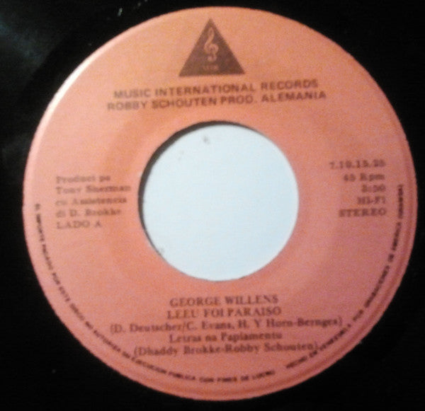 George Willems : Leeu Foi Paraiso (7")