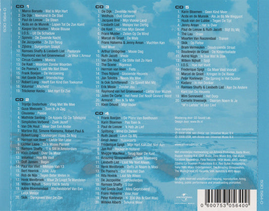 Various : De 100 Mooiste Nederlandstalige Liedjes (5xCD, Comp)