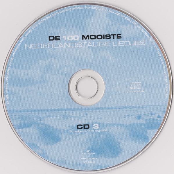 Various : De 100 Mooiste Nederlandstalige Liedjes (5xCD, Comp)