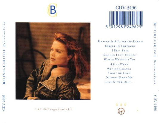 Belinda Carlisle : Heaven On Earth (CD, Album)