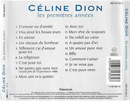 Céline Dion : Les Premières Années (CD, Comp)