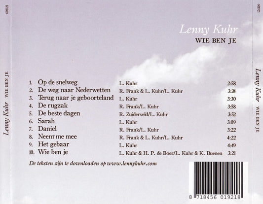 Lenny Kuhr : Wie Ben Je (CD, Album)