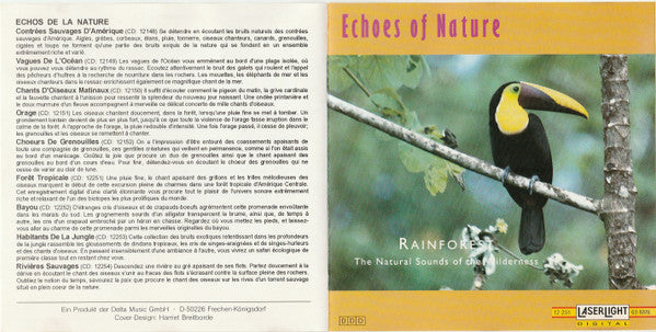 No Artist : Rainforest (The Natural Sounds Of The Wilderness) (CD)
