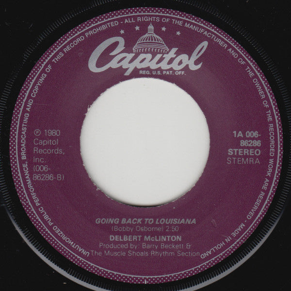Delbert McClinton : Giving It Up For Your Love (7", Single)