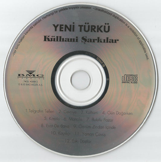 Yeni Türkü : Külhani Şarkılar (CD, Album, Ltd, RE)