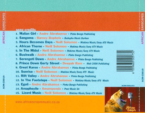 Various : African Earscapes (CD, Album, Comp)