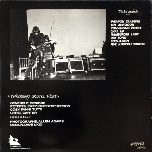 Throbbing Gristle : Thee Psychick Sacrifice (2xLP, Album, RE)