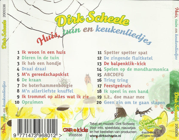 Dirk Scheele : Huis, Tuin En Keukenliedjes (CD, Album)