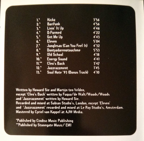 Saxual Harassment Featuring Howard Sie : The Bare Essentials (CD, Album)