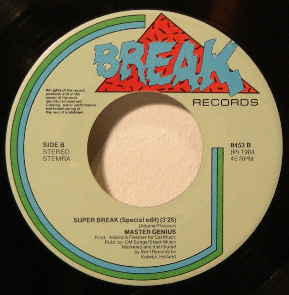 Master Genius : Let's Break Into The 80's (7")