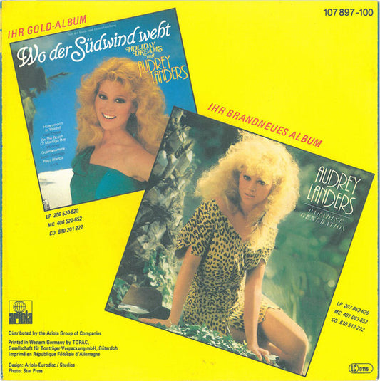 Audrey Landers : Paradise Generation (7", Single)