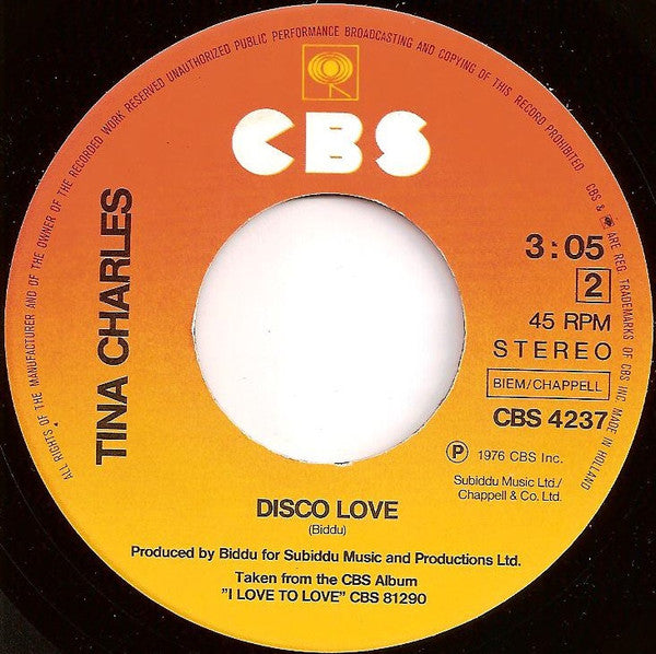 Tina Charles : Love Me Like A Lover (7", Single)